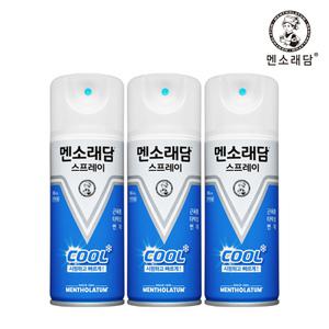 멘소래담 스프레이 파스 3종 (쿨타입+핫타입+딥앤쿨 선택) 