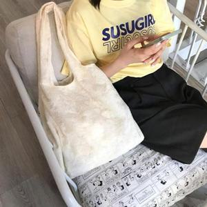 [OFM85M32]망사 패브릭 꽃자수 숄더백 1P 에코백 가방
