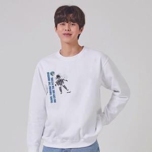 [OFK41QS6]우주인 우주여행 earth 지구 space 해성 후드티