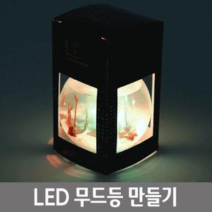 수중 LED화학정원 무드등만들기 5인용 과학교구 실험보고서 스토리텔링