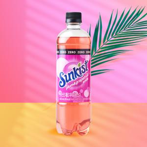 [본사직영] 썬키스트 제로 자두자몽 소다 600ml 24입