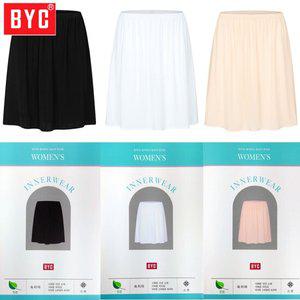 BYC 인견속치마 여성 여름 실크 원피스 치마슬립 빅사이즈속치마