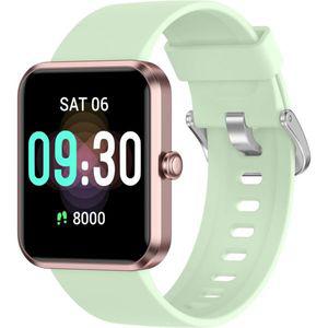 스마트 시계, 심박수, SpO2 및 수면 모니터 기능이 있는 피트니스 트래커, 42mm 수영 방수 시계, 여성용 남