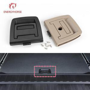 자동차 후면 트렁크 러기지 테일 커버 매트 바닥 카펫 핸들 래치 단추, BMW X5 X6 E70 E71 E72 F15 F16 5GT