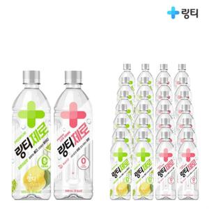 제로 칼로리 링티 제로 복숭아.레몬 500ml X 각12개 총24개 이온음료
