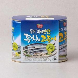 [XBK812J4_47]동원 자연산 꽁치300g 고등어 400g 도매가 마트