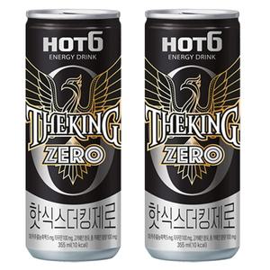 롯데 핫식스 더킹 제로 355ml x 24개