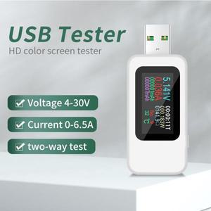 9/10 in 1 DC USB 테스터 전류 4-30V 전압 측정기, 타이밍 디지털 모니터 차단 전원 표시기 은행 충전기 38