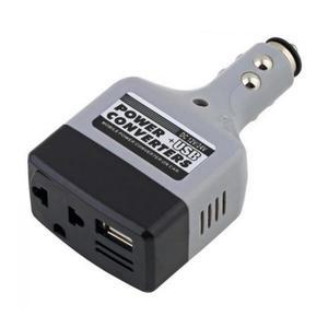휴대용 USB 차량용 전원 인버터 컨버터 충전기 어댑터, DC 12V, 24V to AC 220V, 200W