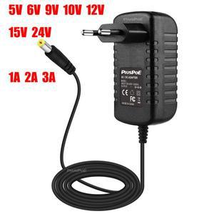 LED 스트립 라이트 CCTV 카메라용 조명 변압기 컨버터, 전원 공급 어댑터, 5V, 6V, 9V, 10V, 1A, 2A, 3A