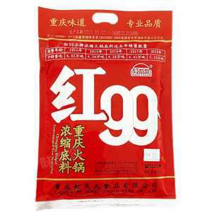 대용량 홍구구 마라소스 홍99 마라탕 샤브샤브 400g 20봉