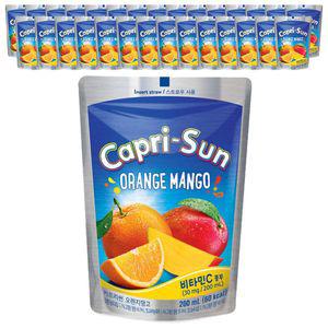 카프리썬 오렌지망고 200ml x 30입 10입 3박스 카프리썬 오렌지망고 주스 음료수