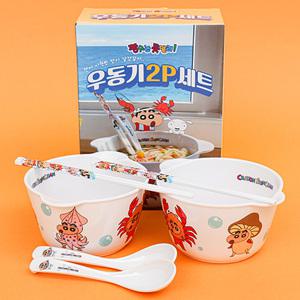 짱구 우동기세트 [멜라민 2P ]