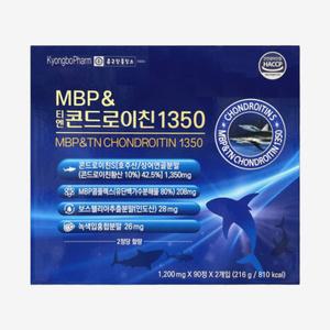 종근당 홀딩스 티엔 MBP 콘드로이친1350 180정 약국용 콘드로이친 상어연골 엠비피