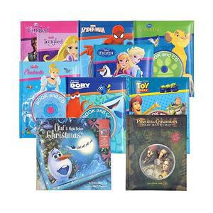 디즈니 캐릭터 BOOK and CD (9종택1) 라푼젤 겨울왕국 도리 토이스토리 유아 초등 영어원서 그림책
