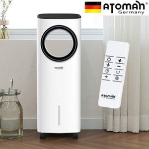 ATOMAN 에어스타일러 가정용 날개없는 냉풍기 저소음 제로 에어쿨러 리모컨 얼음선풍기