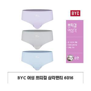비와이씨 쁘띠걸 여아동 주니어 삼각팬티 순면 3매입 6016