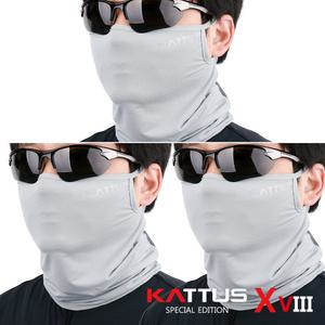 KATTUS 3PCS 쿨넥워머 냉감마스크 바라클라바 오토바이 자외선차단 자전거 골프 낚시 멀티스카프 쿨햇빛가리개 쿨링 mask