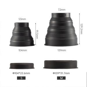 완벽호환 카메라 렌즈 후드 실리콘 반사 방지 니콘 캐논 소니 DSLR 53-112mm