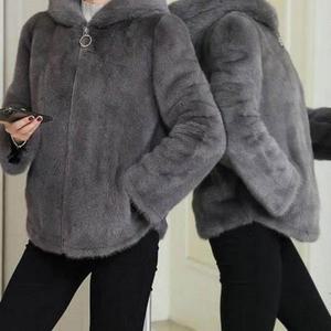 여성 자켓 플리스 폴라 양면털 후드 캐주얼 부들부들