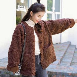 [오노마] ONM 여자 겨울 데일리 가을 데이트 보온 룩 나들이 양털