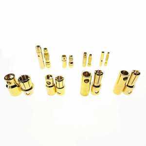 자전거 브레이크 모터용 금도금 암수 총알 바나나 플러그 커넥터 2mm 3mm 3. 4mm mm . 6mm 8mm 5 쌍