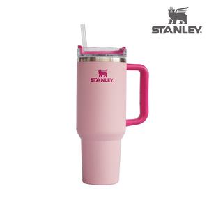 스탠리 켄처 H2.0 플로우스테이트 텀블러 40oz 플라밍고핑크