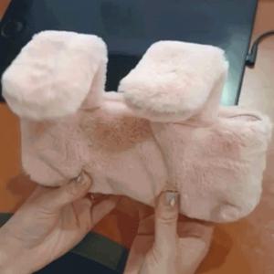 토끼귀 봉제필통 랜덤 토끼 인형 움직이는