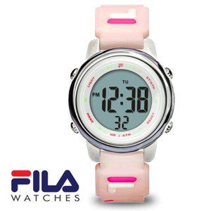 휠라 FILA 실리콘밴드 방수 전자 아동 어린이시계 38-218-003