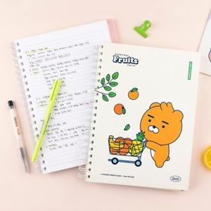 카카오프렌즈 프루티 인덱스 스프링노트L 리틀시리즈 미니공책 수첩