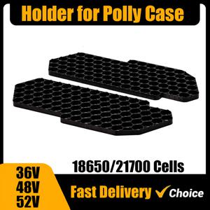 Polly 케이스 거치대 Ebike 배터리 팩 브래킷 폴리 4C 5C 6 7 9 배터리 박스 거치대 40 개 52 개 70 91 개