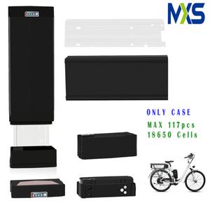 대형 배터리 박스 Ebike 대형 쉘 케이스 후면 랙 배터리 케이스 박스 MAX 117 18650 셀