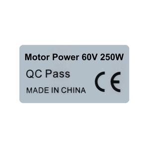 Bafang-자전거 전원 라벨 전기 자전거 변환 키트 스티커 36V48V60V 250W350W500W1000W 12 개묶음