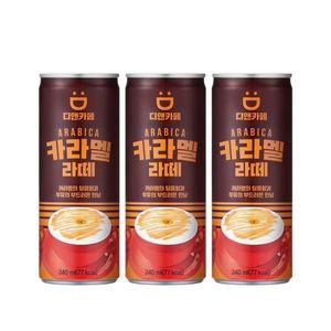 동아오츠카 디앤카페 카라멜 라떼 240ml 60캔