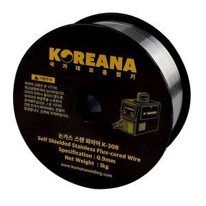 코리아나 논가스용접기 1kg 0.9mm 스텐 용접봉 K-308