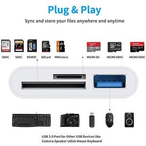 C 타입 어댑터 TF CF SD 메모리 카드 리더기, OTG 라이터, 컴팩트 플래시 USB-C, lPad 프로, 화웨이, 맥북, 삼성, 샤오미 카드 리더기