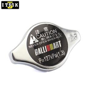 Ralliart 라디에이터 캡 JDM 고압 레이싱 카 물 탱크 커버 1.3 바 미쓰비시 에보 디아만테 아웃랜더용 소형
