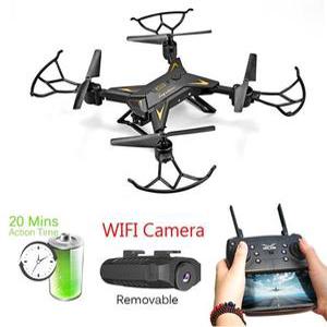 무선 헬기 KY601S RC 헬리 드론 카메라 HD 1080P WIFI FPV Selfie 전문 접이식 콥터 수명 약 20