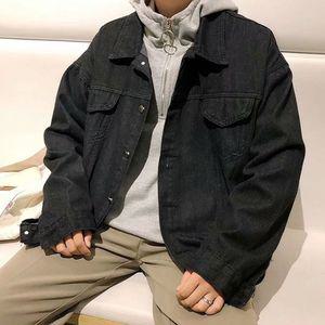 남성 캐주얼 블랙 청자켓 학생 데님 아우터 흑청 자켓 남성청자켓 남자청자켓코디 남자진청자켓 남성데님자