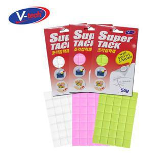 브이테크 임시고정 조각접착제 수퍼택 50g