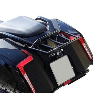 2018-2023 블랙 BMW K1600B K1600 배거 모터사이클용 패니컬 조수석 리어 러기지 랙 홀더 카고