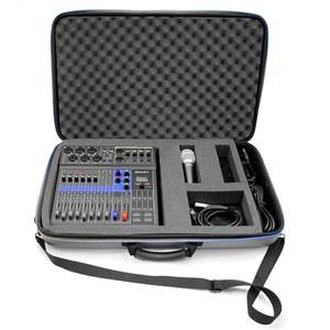 Zoom LiveTrack L-8 팟캐스트 믹서 또는 PodTrack P8 레코더 및 마이크 액세서리와 호환되는 CASEMATIX 음악 장비 믹서 케이스 - DJ 장비 긱백 여행용 케이스만 포함
