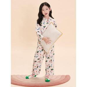 [빈폴키즈] [Print Bakery] 아노락 전판 패턴 잠옷  아이보리 (BI4941U130)