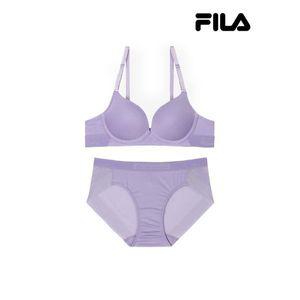 [휠라]아웃핏 시즈널 그레이퍼플 노와이어 세트 F6453F GPU _P383266634