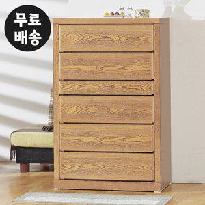 슬림 6단 와이드 서랍장 수납 체스트 아이(900/엔틱)
