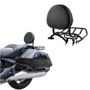 패닉 모터사이클 시시 바 조수석 등받이 러기지 랙 세트 홀더 화물 지지 패드 BMW K1600B 2018-2024 후방 가죽 쿠션 액세서리