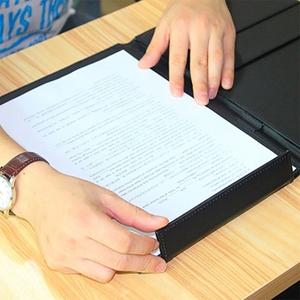 오피스 서류바인더 자석 바인더 보드 클립보드 결재판 판 A4 서류 클립 가죽 결제 화일