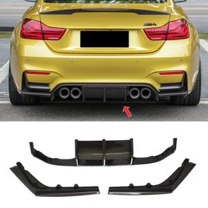 BMW F80 M3 F82 F83 M4 15-20 리어 디퓨저 범퍼 스포일러 배기 스플리터