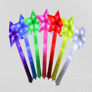 LED 왕 별 야광봉 랜덤색상 4개