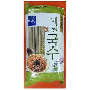 메 면사랑 국수 모밀면 1k X15 메밀면 구수한 밀국수